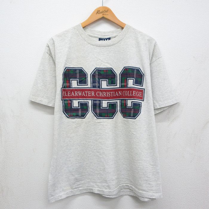 90s 半袖Tシャツ CCC グレー メンズXL相当 | 古着