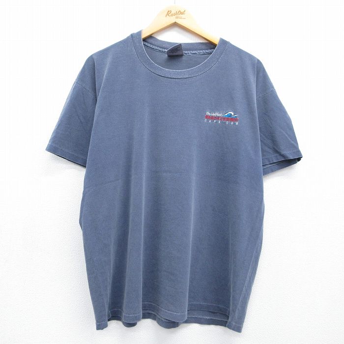 90s 半袖Tシャツ BEACHCOMBER ネイビー XL | 古着