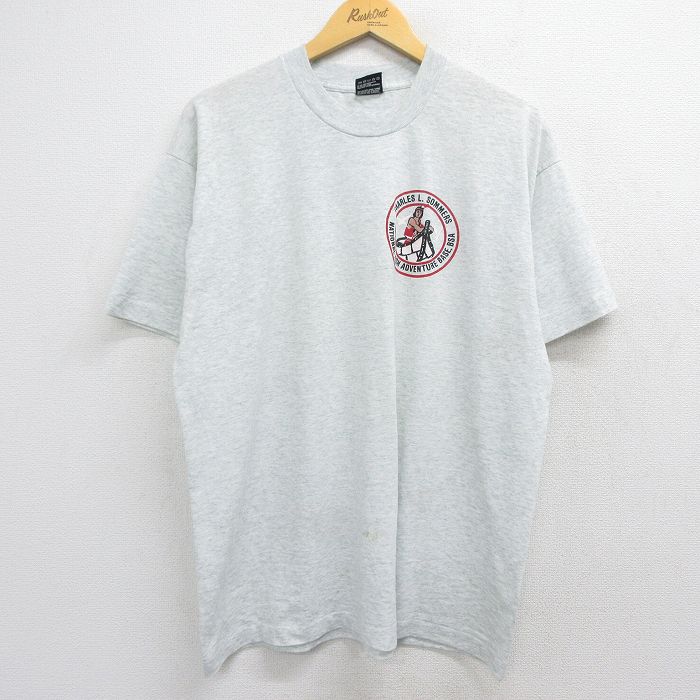 フルーツオブザルーム 90s 半袖Tシャツ BSA グレー XL | 古着