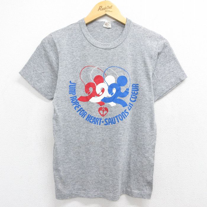 90s 半袖Tシャツ JUMP ROPE グレー S | 古着