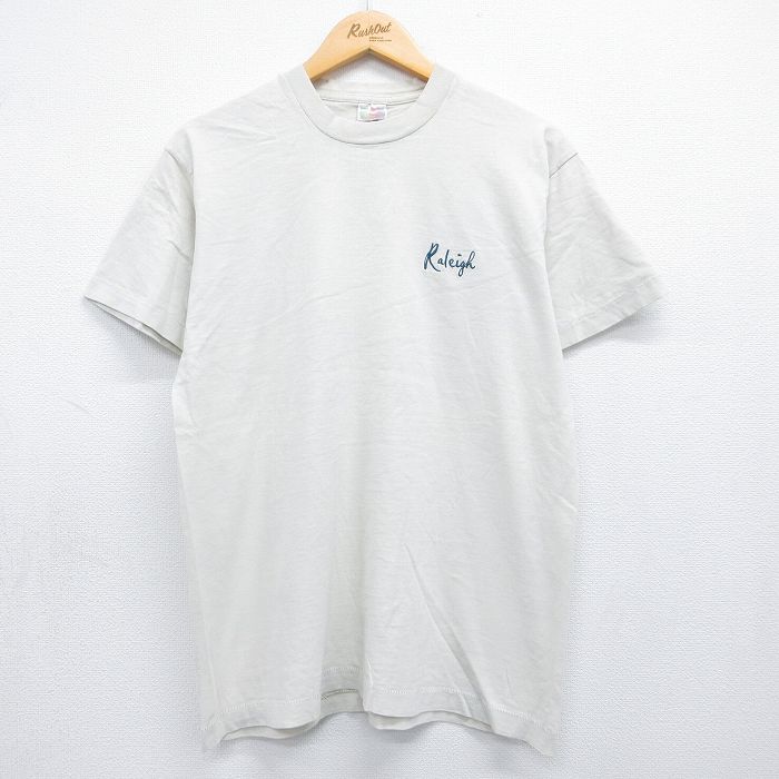 フルーツオブザルーム 90s 半袖Tシャツ Raleigh ホワイト L | 古着
