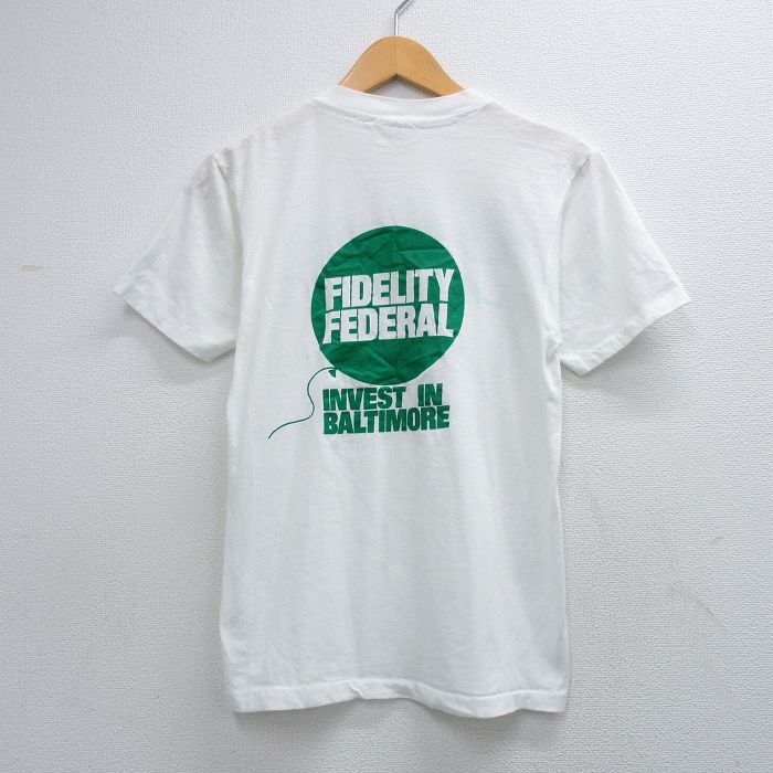 ヘインズ 80s 半袖Tシャツ Baltimore City Fair ホワイト S | 古着