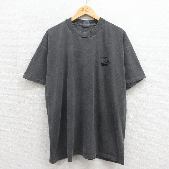 90s 半袖Tシャツ Yuban グレー メンズXL相当 | 古着