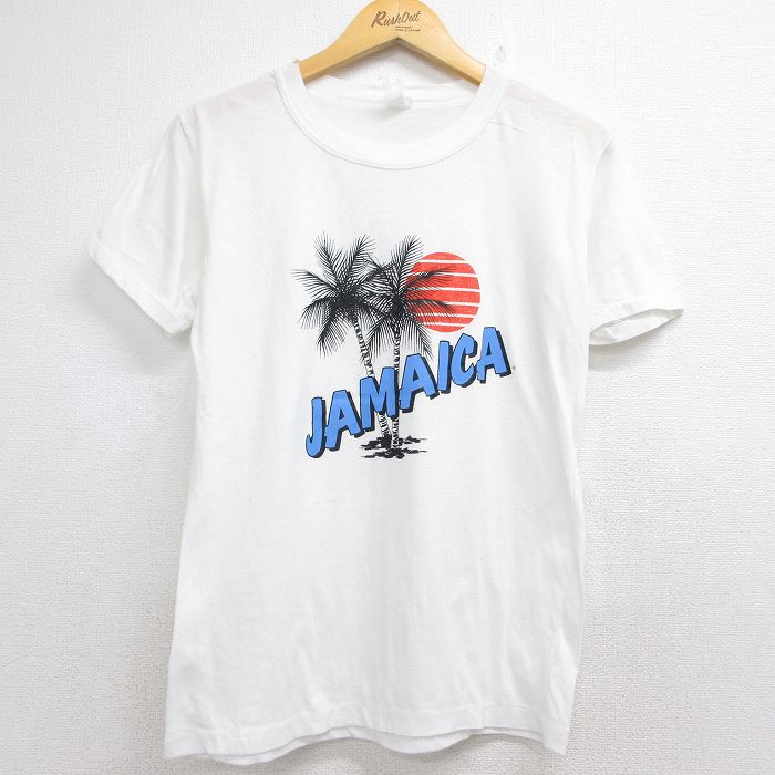 80s 半袖Tシャツ ジャマイカ ホワイト S | 古着