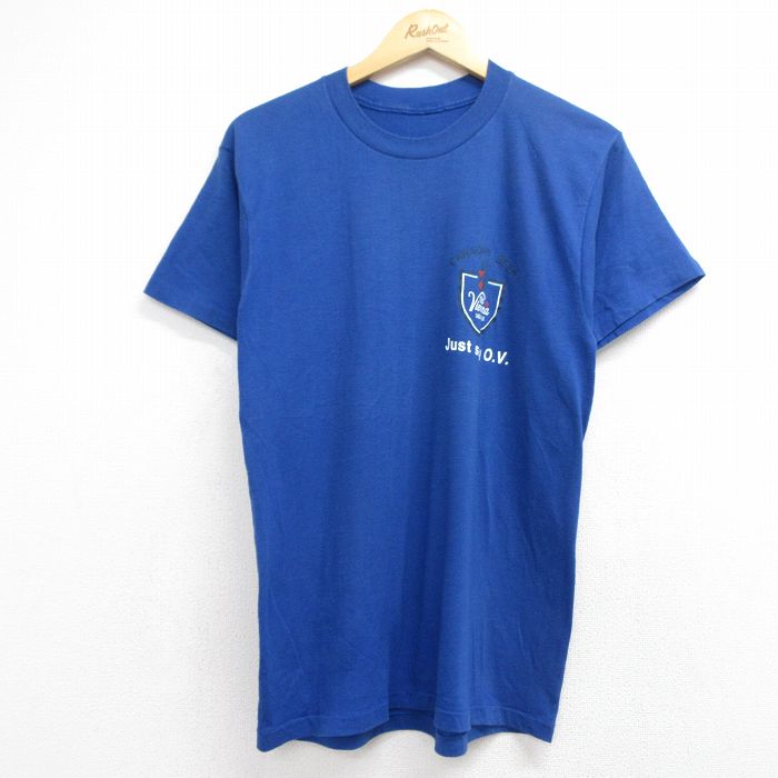 90s 半袖Tシャツ オールドウィーン ブルー M | 古着