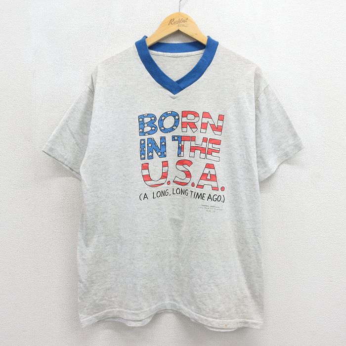 90s 半袖Tシャツ BORN グレー メンズXL相当 | 古着