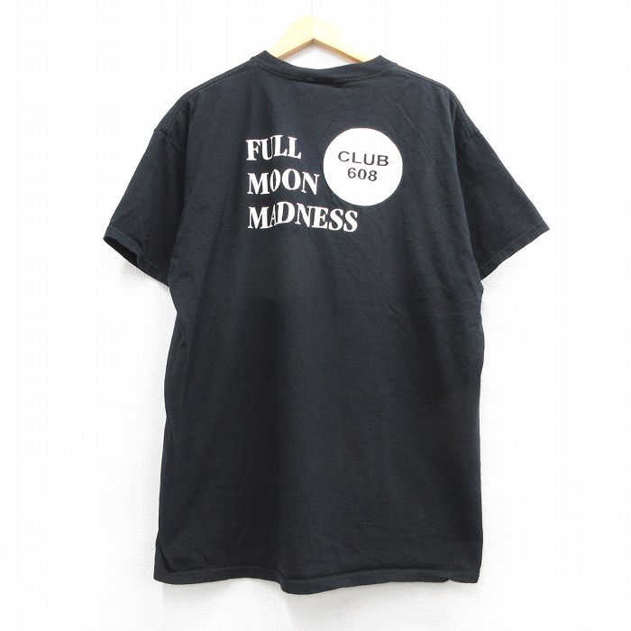 00s 半袖Tシャツ FULL MOON ブラック メンズXL相当 | 古着