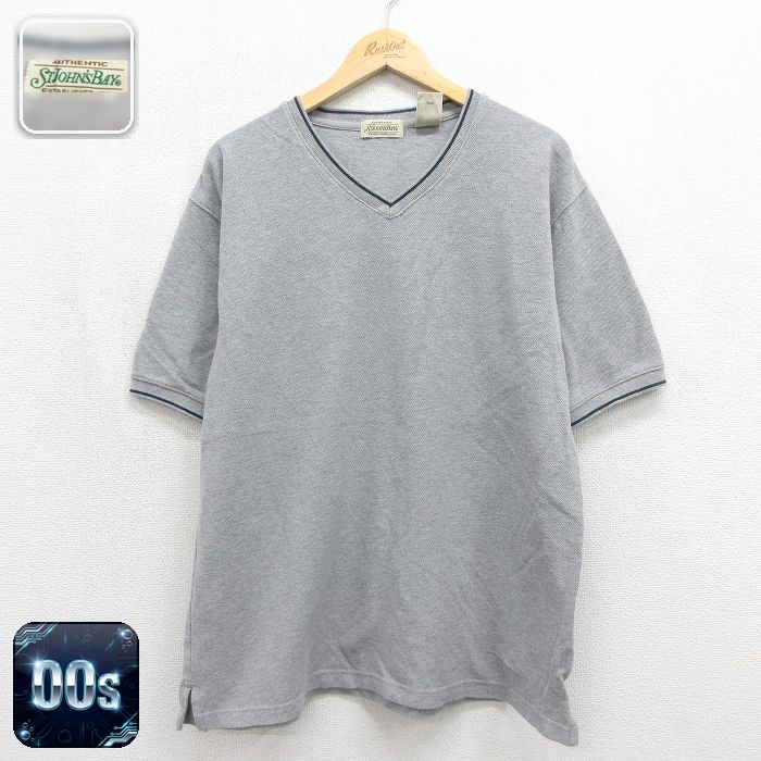 セントジョンズベイ 00s 半袖Tシャツ グレー メンズXL相当 | 古着