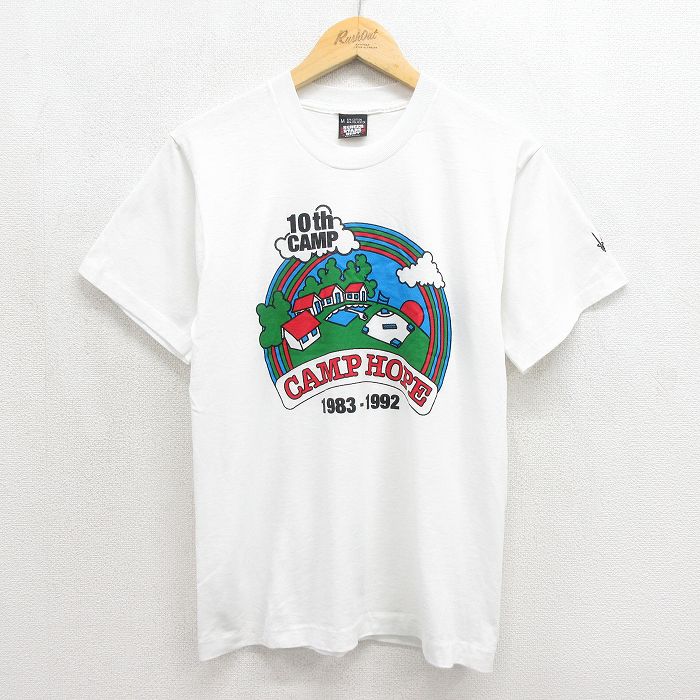 スクリーンスターズ 90s 半袖Tシャツ キャンプ メンズS相当 | 古着