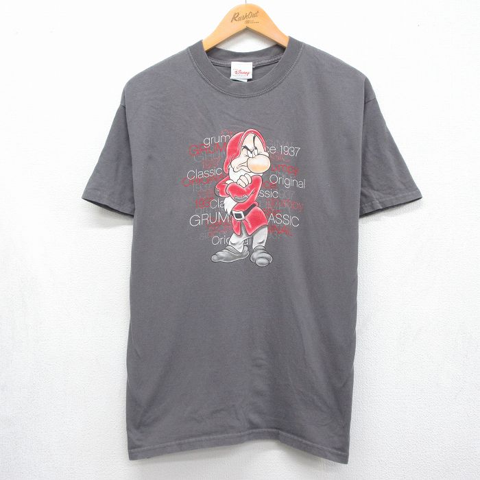 00s 半袖Tシャツ ディズニー グレー メンズL相当 | 古着