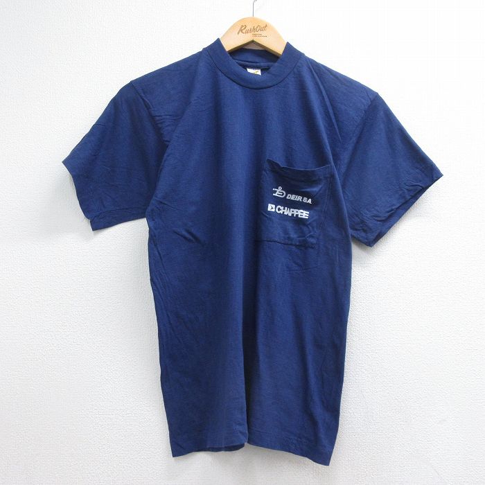 90s 半袖Tシャツ CHAPPEE ネイビー メンズS相当 | 古着