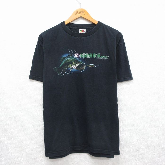 フルーツオブザルーム 00s 半袖Tシャツ GANDER ブラック メンズXL相当 | 古着