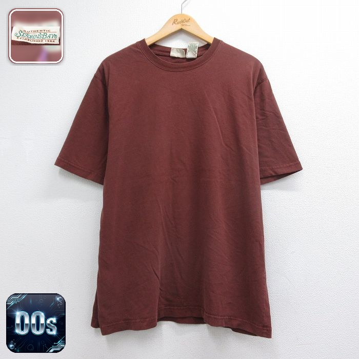 セントジョンズベイ 00s 半袖Tシャツ ブラウン メンズXL相当 | 古着