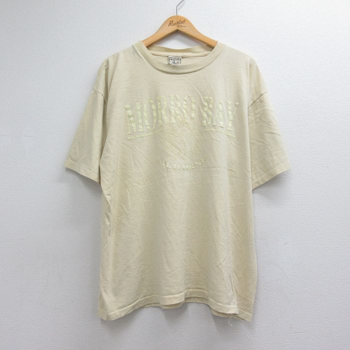 90s 半袖Tシャツ カリフォルニア イエロー メンズXL相当 | 古着