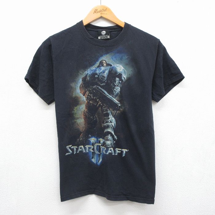 00s 半袖Tシャツ スタークラフト ブラック メンズS相当 | 古着