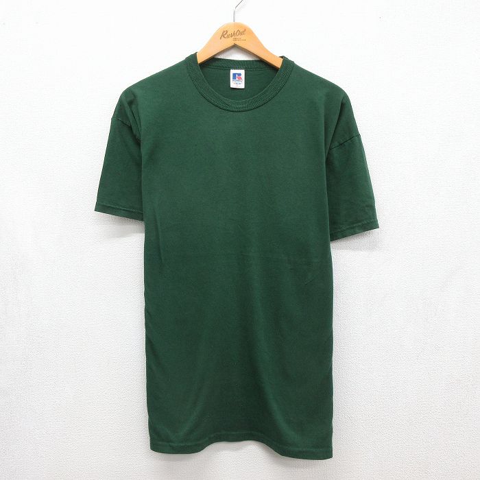 ラッセル 00s 半袖Tシャツ グリーン メンズXL相当 | 古着
