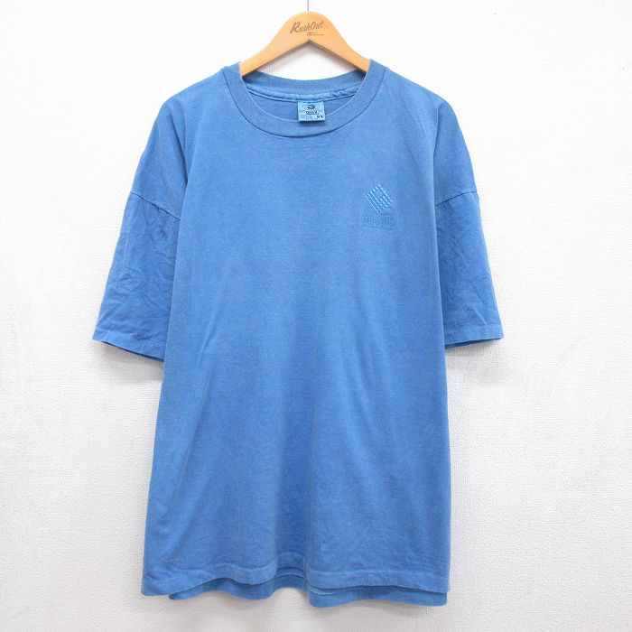 半袖Tシャツ Sandills ブルー メンズXL相当 | 古着
