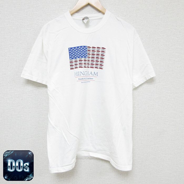 ヘインズ 00s 半袖Tシャツ ハイアム ホワイト L | 古着