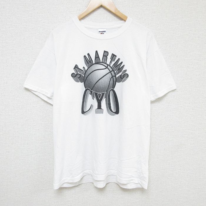ジャージーズ 00s 半袖Tシャツ セントマーチン ホワイト XL | 古着