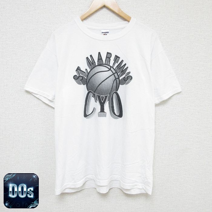 ジャージーズ 00s 半袖Tシャツ セントマーチン ホワイト XL | 古着