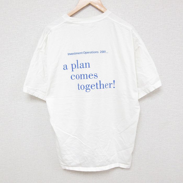 リー 00s 半袖Tシャツ ZURICH SCUDDER ホワイト XL | 古着