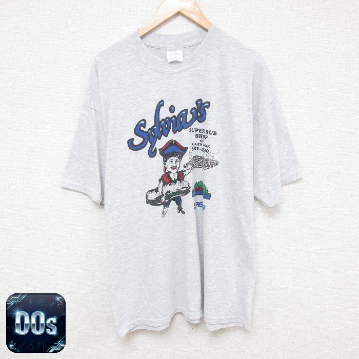 【50%OFF】00s 半袖Tシャツ ペプシ グレー XL | 古着