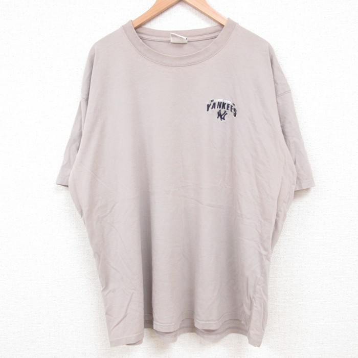 00s 半袖Tシャツ ニューヨークヤンキース グレー XL | 古着