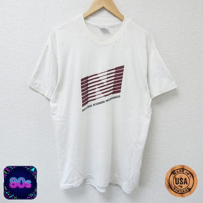 【50%OFF】ヘインズ 80s 半袖Tシャツ ホワイト L | 古着