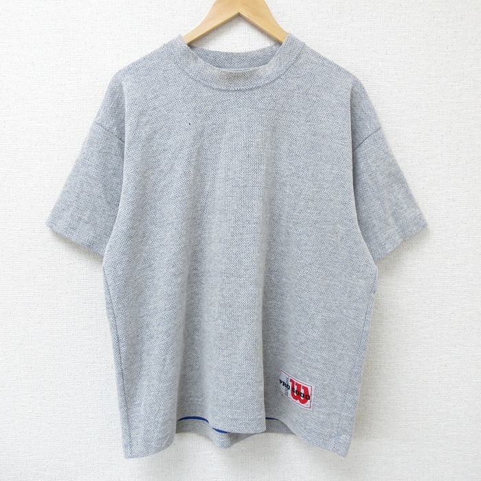 【50%OFF】ウィルソン 00s 半袖Tシャツ メッシュ地 グレー XL | 古着