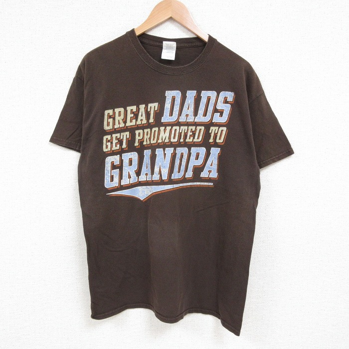 00s 半袖Tシャツ DADS ブラウン L | 古着