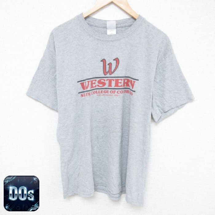 【50%OFF】00s 半袖Tシャツ ウエスタン グレー XL | 古着