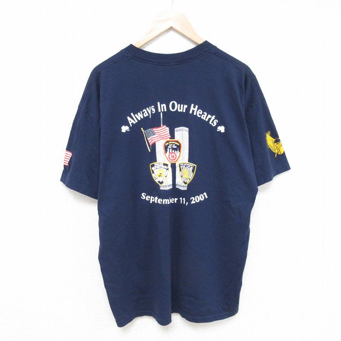 オールウェイズ 00s 半袖Tシャツ ネイビー XL | 古着