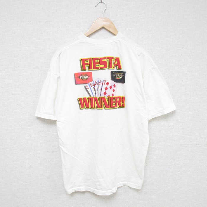 00s 半袖Tシャツ トランプ ホワイト XL | 古着