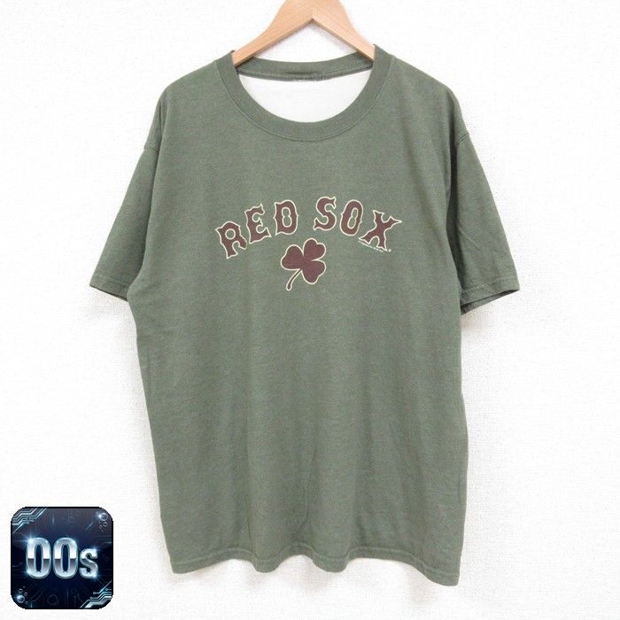 【50%OFF】00s 半袖Tシャツ ボストンレッドソックス グリーン XL | 古着