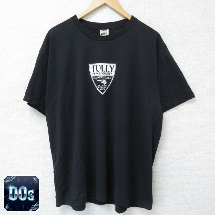 【50%OFF】フルーツオブザルーム 00s 半袖Tシャツ バスケットボール ブラック XL | 古着