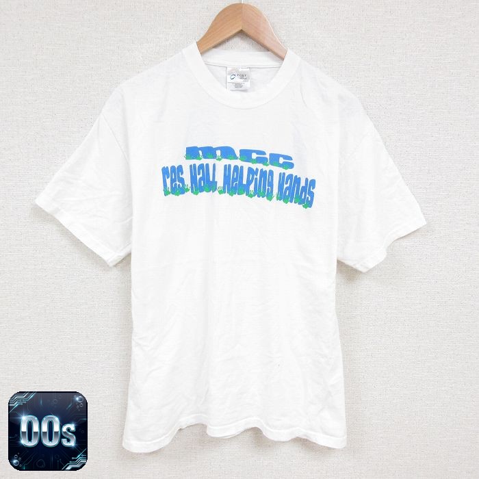 【50%OFF】00s 半袖Tシャツ mcc ホワイト L | 古着
