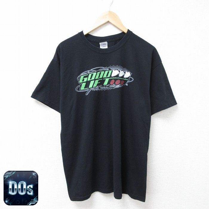 【50%OFF】00s 半袖Tシャツ GOOD LIFE ブラック XL | 古着
