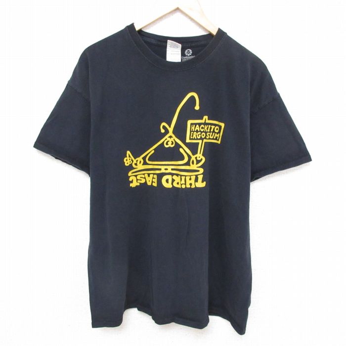 00s 半袖Tシャツ THiRD ブラック XL | 古着