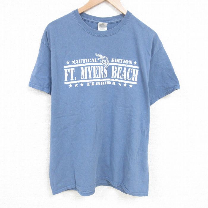 00s 半袖Tシャツ フロリダ ネイビー XL | 古着