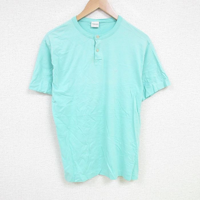 ベネトン 90s 半袖Tシャツ ワンポイントロゴ グリーン L | 古着