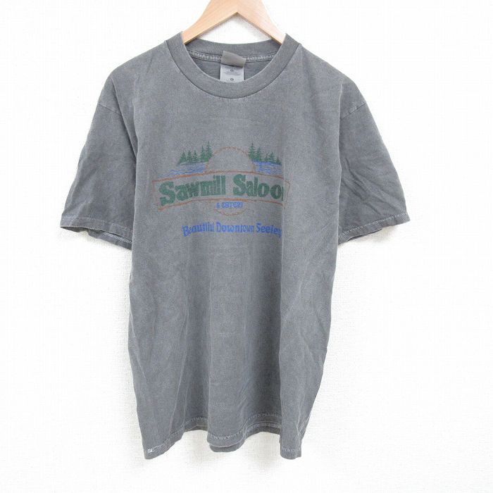 00s 半袖Tシャツ Sawmill グレー XL | 古着