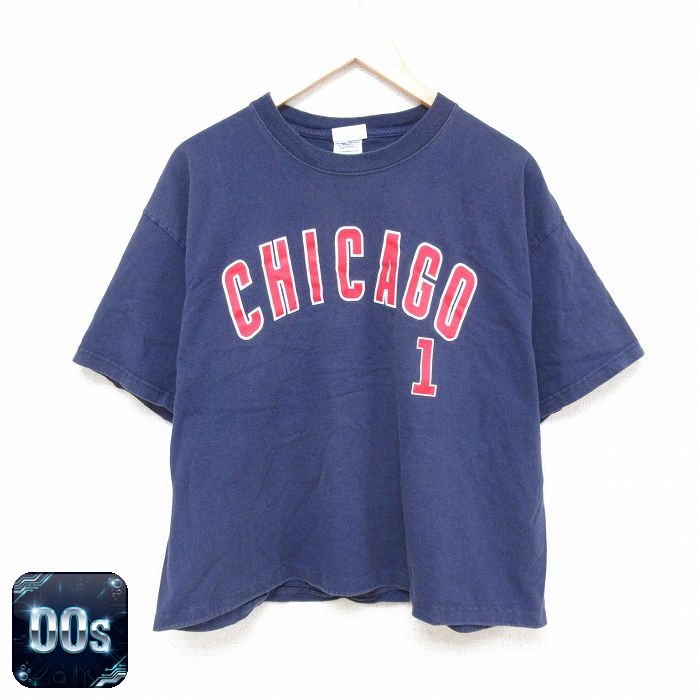 00s 半袖Tシャツ シカゴカブス ネイビー XL | 古着