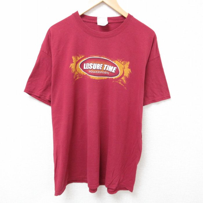 パワースポーツ 00s 半袖Tシャツ バーガンディ XL | 古着