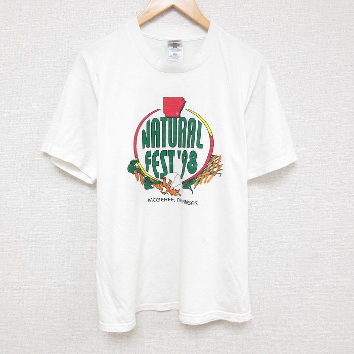 フルーツオブザルーム 90s 半袖Tシャツ 企業広告 ホワイト XL | 古着