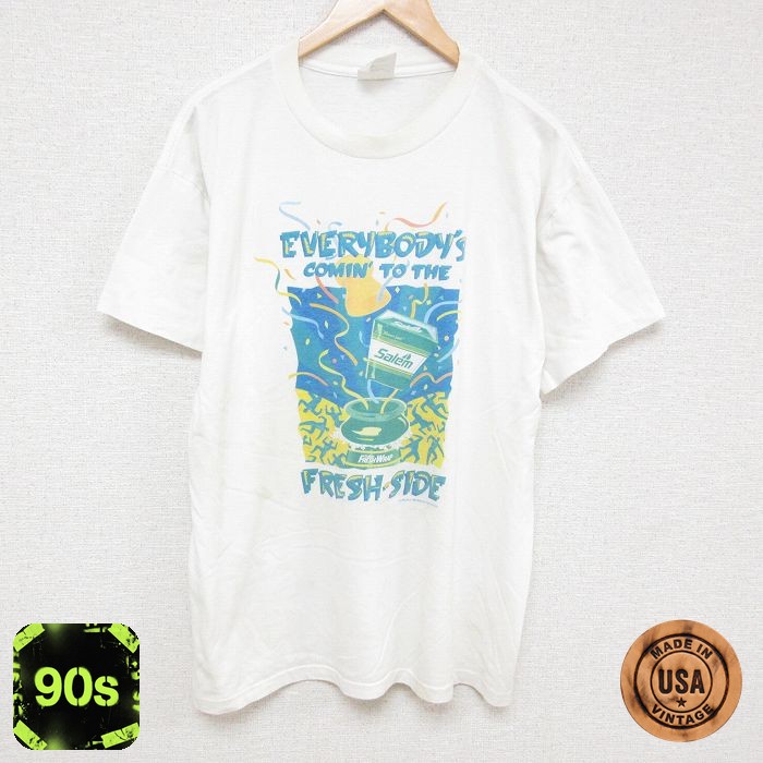 【50%OFF】90s 半袖Tシャツ Salen ホワイト XL | 古着