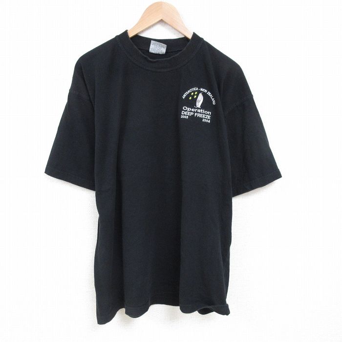 00s 半袖Tシャツ ペンギン ブラック XL | 古着