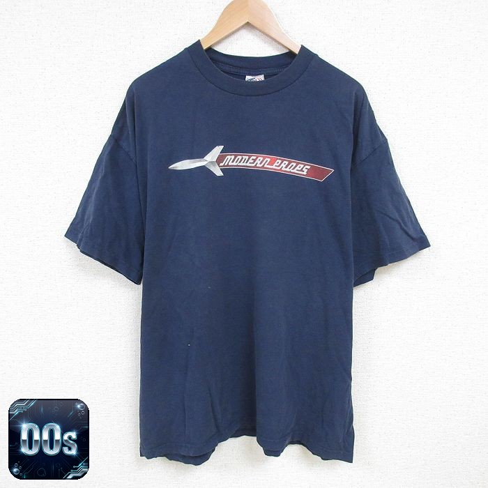 【50%OFF】MOPRO 00s 半袖Tシャツ ネイビー XL | 古着