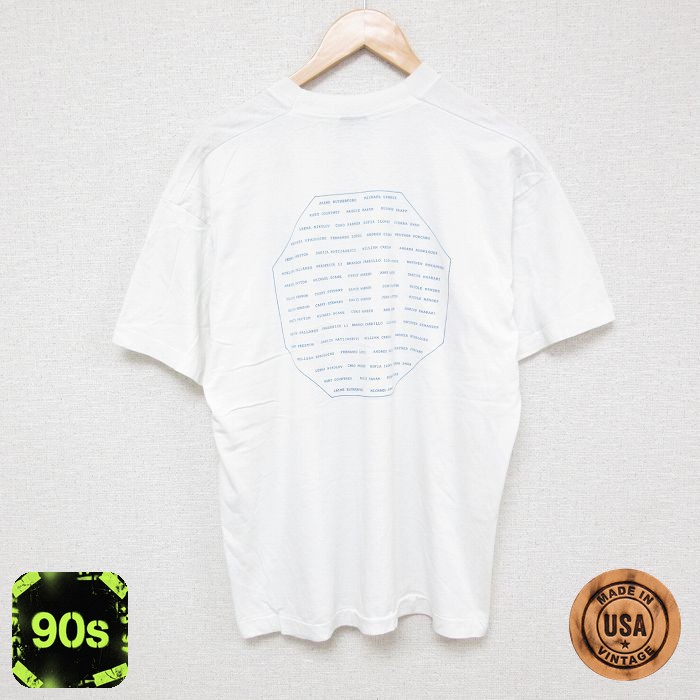 【50%OFF】スクリーンスターズ 90s 半袖Tシャツ クラス名簿 ホワイト XL | 古着