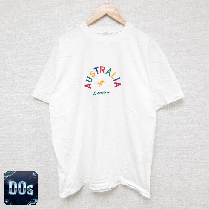 【50%OFF】オーストラリア 00s 半袖Tシャツ ホワイト XL | 古着