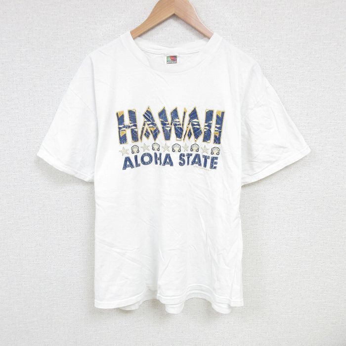 フルーツオブザルーム 00s 半袖Tシャツ ハワイ ホワイト XL | 古着